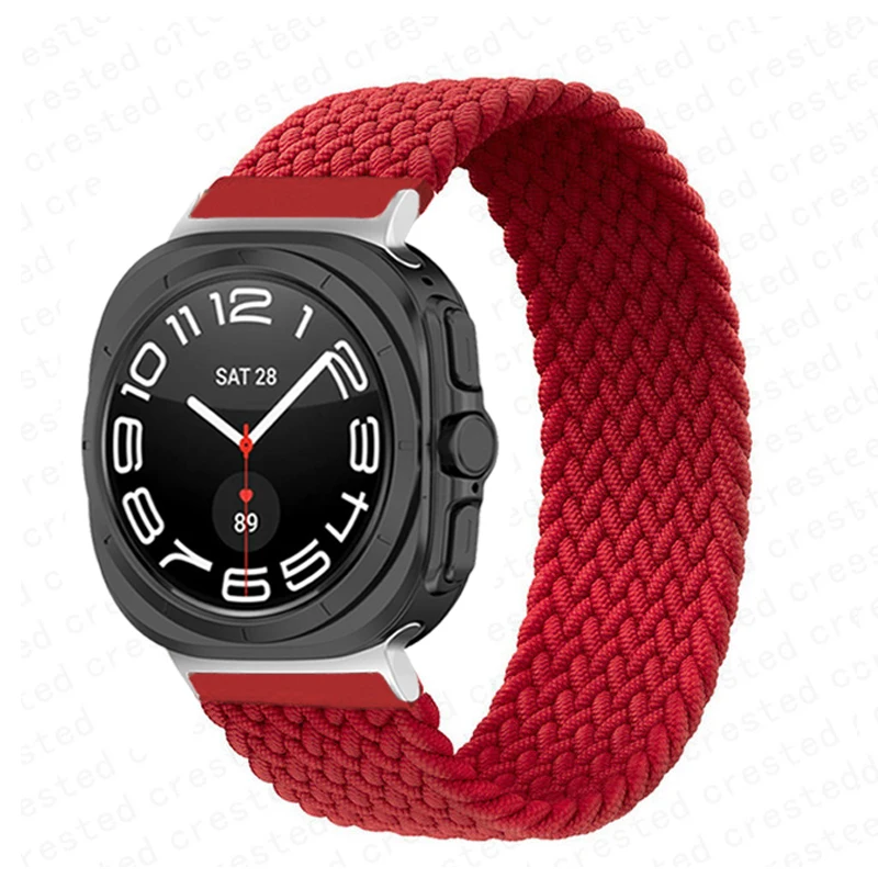 Braided Nylon Solo Loop Watch Strap - Ultra 47mm Band Accessory