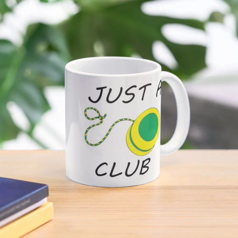 

Just A Yoyo Club Coffee Mug Funnys Glass Cups Thermal Cups To Carry Cups Set Mug