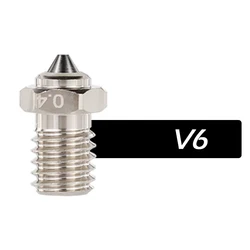 Mellow DLC Wear Resistant Hardened Steel & Copper Bimetal Nozzle - 0.6mm (V6)