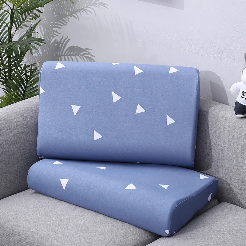 Funda de almohada de látex para reposacabezas, funda de almohada de algodón, decoración del hogar, funda de almohada lavable duradera, funda de almohada nórdica para dormir