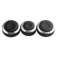Bouton de climatisation de voiture, 3 pièces, pour Volkswagen VW POLO 2004 – 2013 MK4 MK5 9N 9N3 6R, bouton de commutation de commande de chaleur, accessoires 4