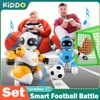 2Pcs/Set Football Battle Robots Smart USB Charging Remote Control Battle Soccer Robot Singing Dancing Simulation Back to School 1