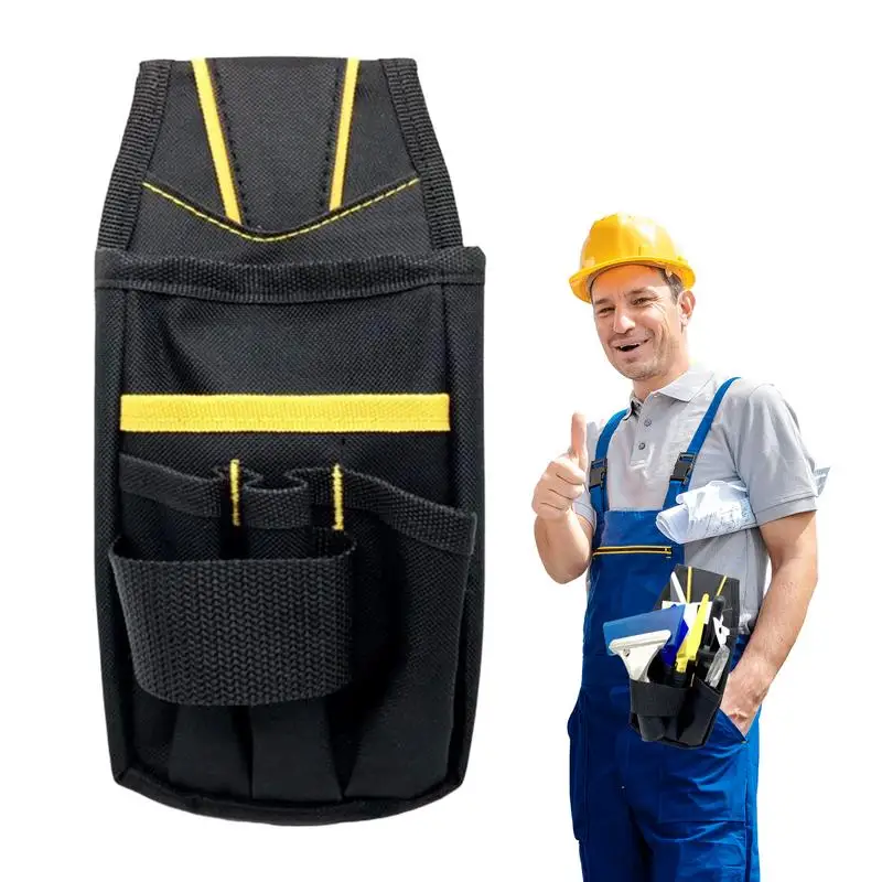 

Tool Pouch With Belt Clip Carpenter Tool Belt Oxford Heavy Duty Electrician Tool Pouch Small Utility Pouch Multi-pocket Tool Bag