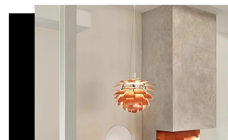 Poul Henningsen Style Artichoke Chandelier