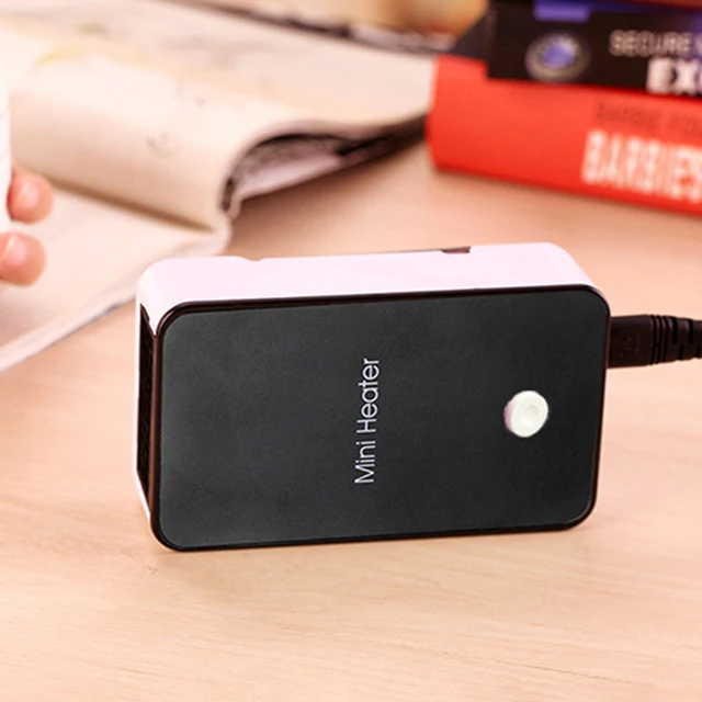 Portable Electric Heater Desktop Hand Warmer Space Warm Air Blower Mini Fan Heater For Dormitory Home Heaters Winter Heating Fan 2