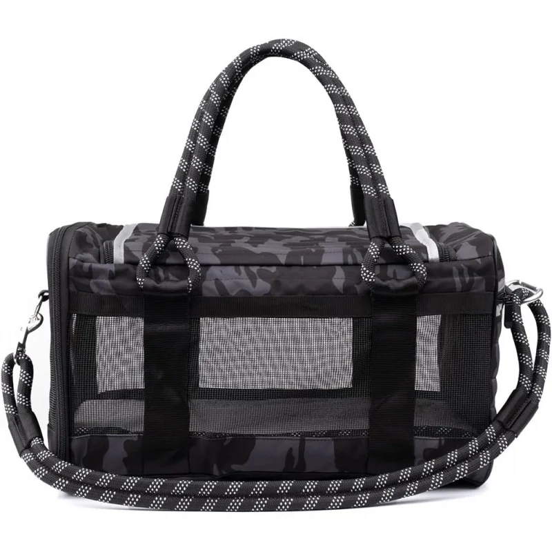 

ROVERLUND Airline-Compliant Pet Carrier | Includes Leash | Suitable for Pets up to 25lbs