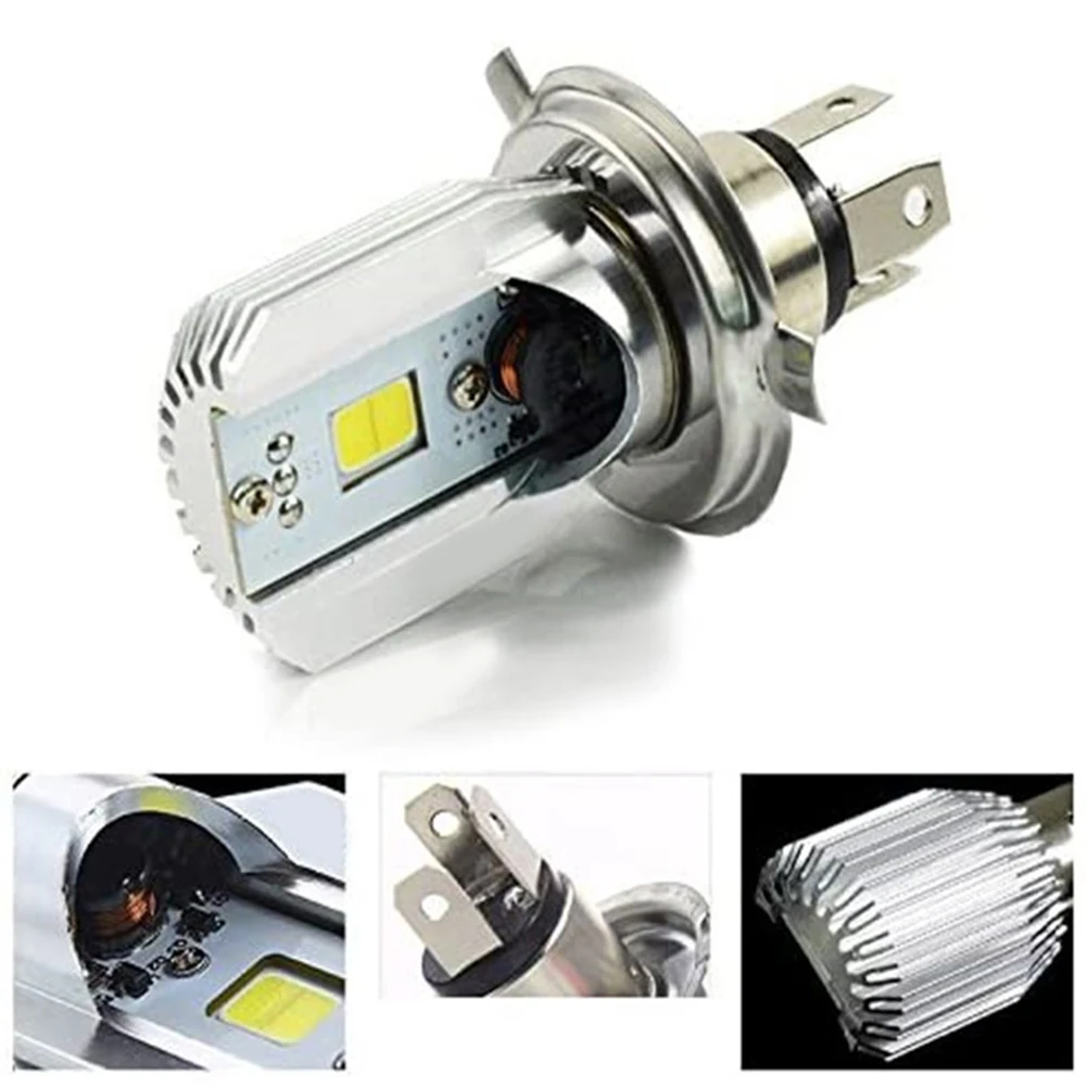 매우 밝은 LED 헤드라이트, 항공 우주 알루미늄 6063, 고온 LED 주간 주행등, 10-36V, 1200LM, 1 개