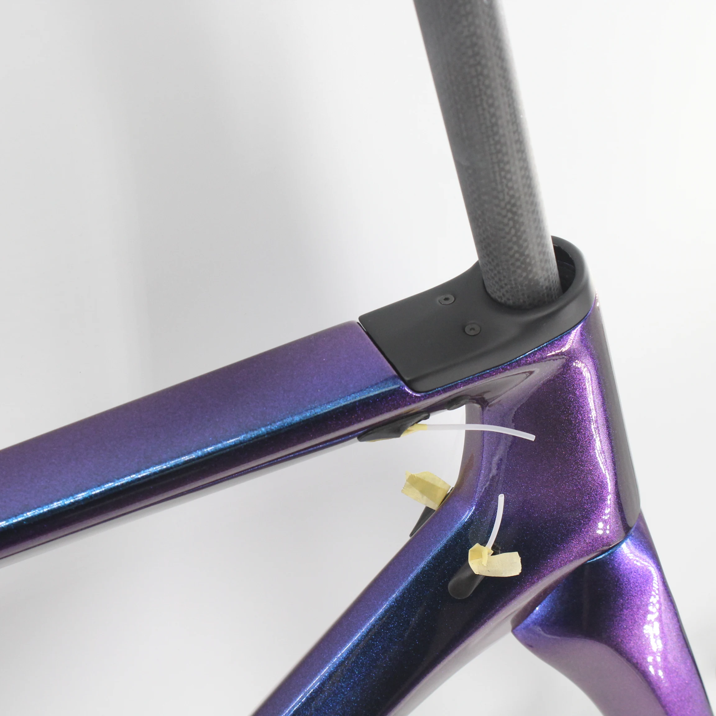 Newest NK1K Chameleon 700C Racing Road Bike 3K Full Carbon Fibre Bicycle Frame Fork+Seatpost+Clamp+Headsets Parts V brake