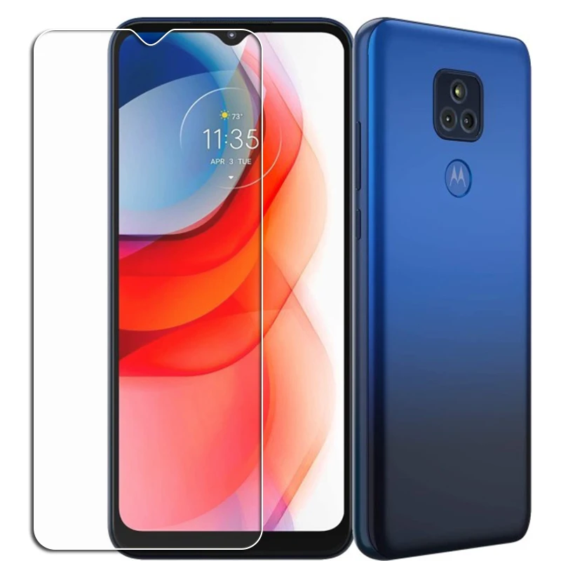 모토로라 모토 G50 G51 5G G60 G60s G71 One 5G Ace E7 Plus E6s G9 재생 전원 필름 화면 보호기 커버 용 2PCS 강화 유리