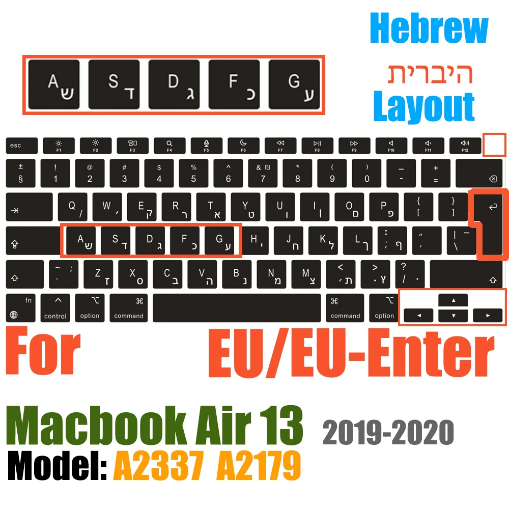 Waterproof Protective Silicone Keyboard Cover with Touch ID