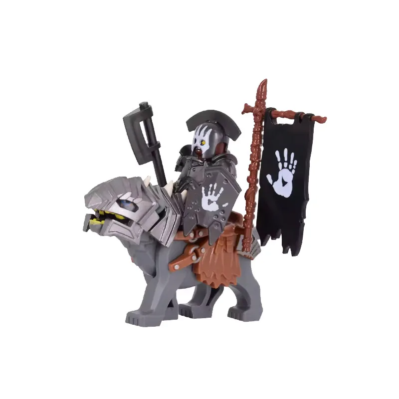 Medieval Knight and War Horse Building Block Set - Toy Gift