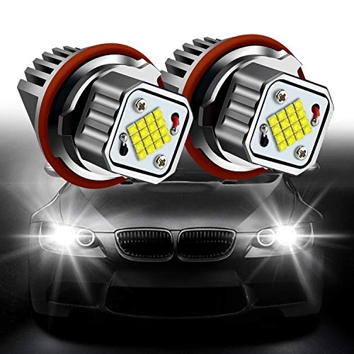 Angel Eyes Halo Ring Marker Light Led Bulb Headlight 80W for bmw 1