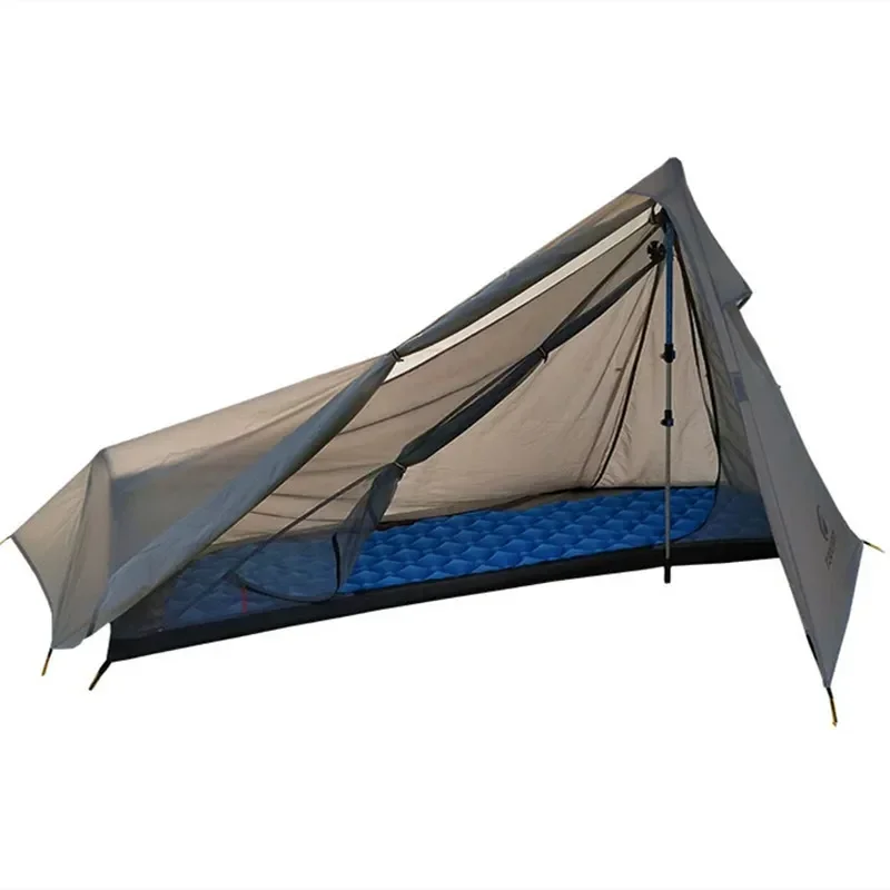 

Водонепроницаемая Пляжная палатка для кемпинга на открытом воздухе Ультралегкая палатка для трекинга двухслойная Легкая портативная палатка для выживания