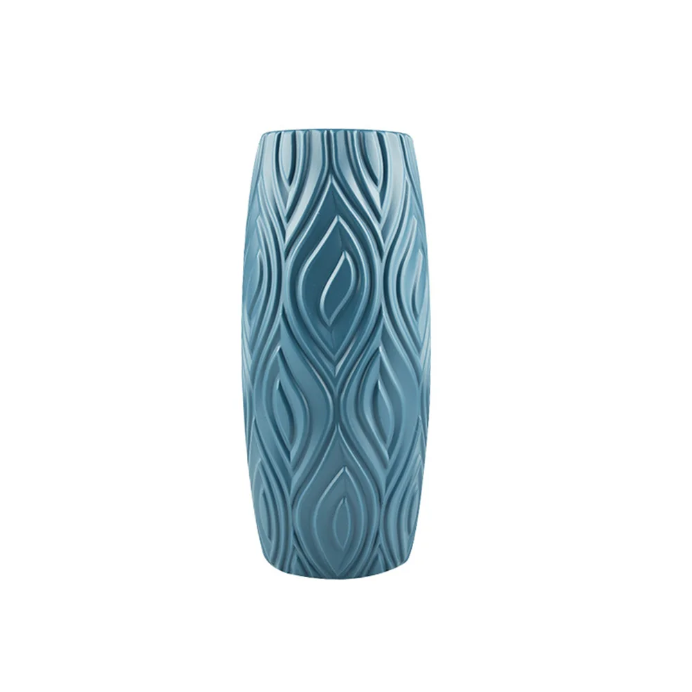 Mini Vase à Bourgeons En Plastique Incassable - 17 Cm De Haut, Base Lestée étanche - Plusieurs Couleurs Vives Pour Décoration Bureau Ou Table