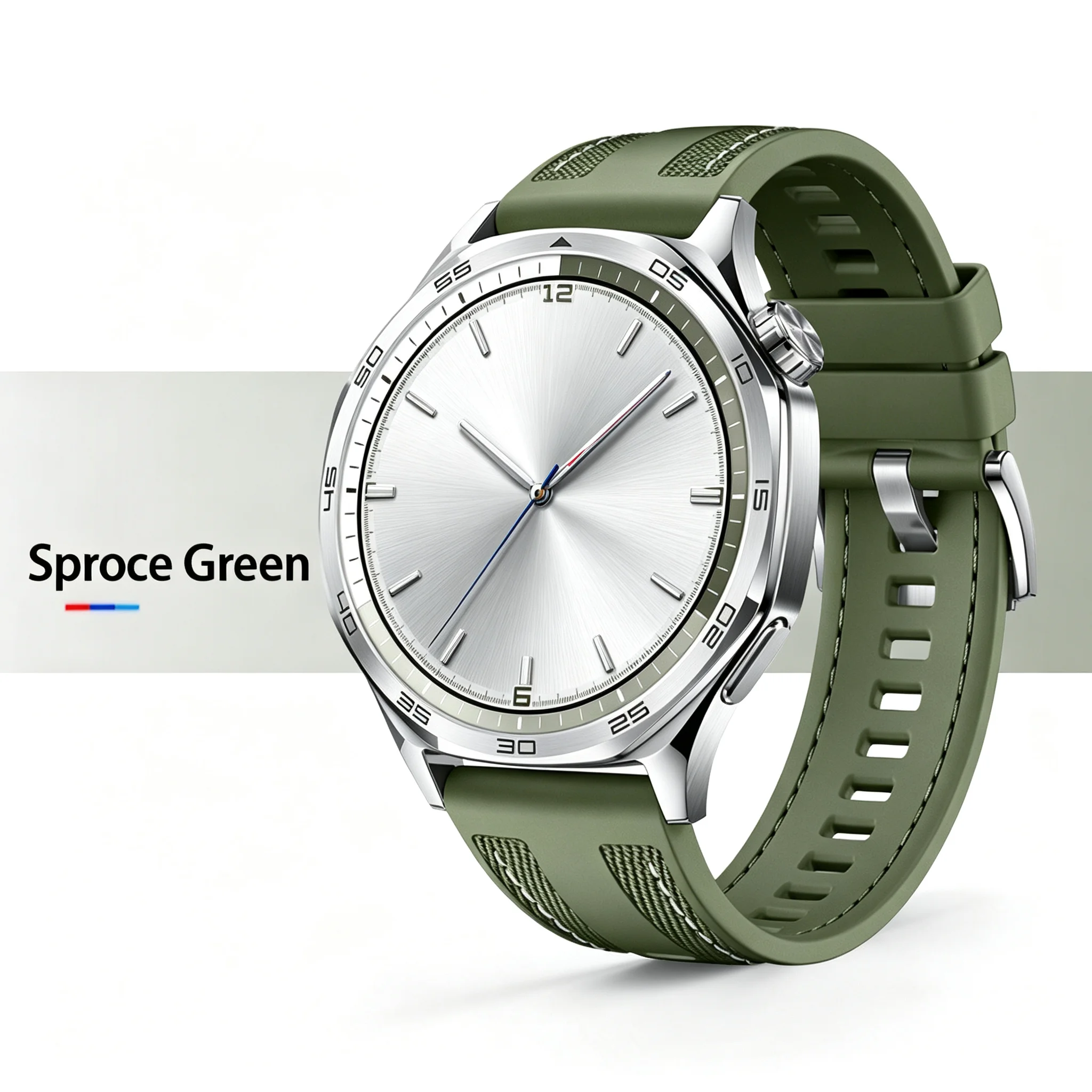Versatile 22mm Nylon Sports Strap - Durable & Stylish Silicone Composite Band Bracelet