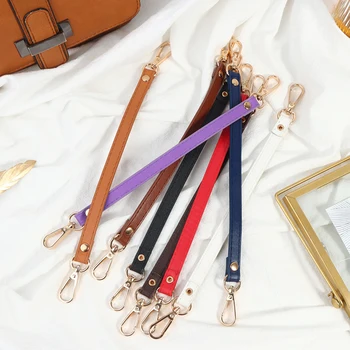 Manico per borsa da donna in pelle PU da 28 cm, tracolla corta sostituibile, cinturino per borsa, manico per borsa alla moda, accessori per borse