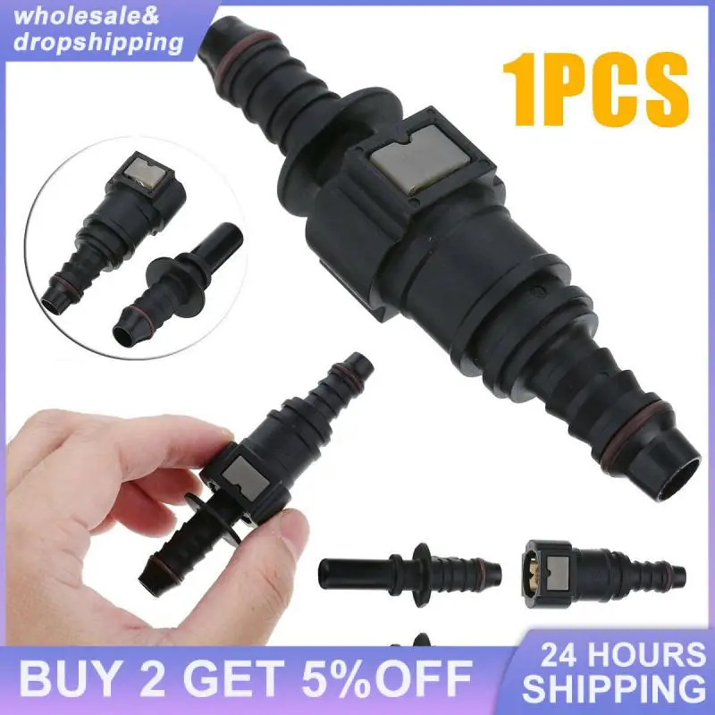 Rubber Nylon Oil Line Pipe Adapter Quick Release Hose Connect Id8 7.89 9.89 11.8 Car Accessories Car Fuel Line Coupler Universal