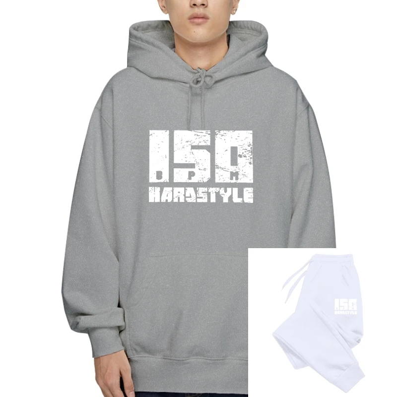 

Hardstyle Electronic Music EDM Rave T-Sweatshirt Hoodies Men Music Hardcore DJ Techno Party Cotton Outerwear Fleece Pullover Plu