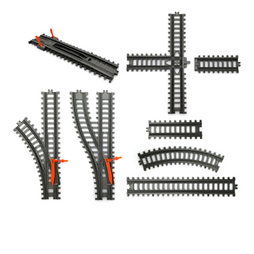 Rail Train Track Accessories Toy Train Tracks Rail Track Set Car