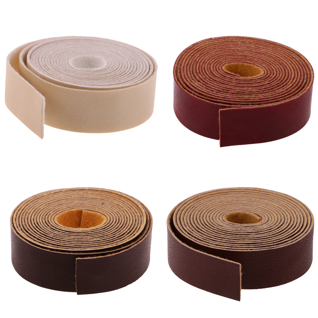 10 Meters DIY Leather Crafts Straps Strips for Leathercrafts Accessories Belt Handle Crafts Making 2cm Wide durable and sturdy