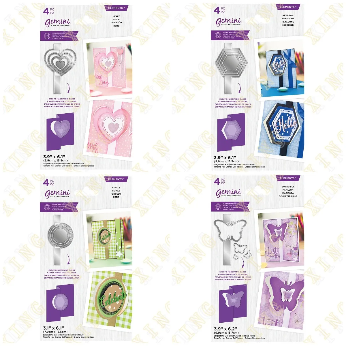 

2022 Heart Hexagon Circle Butterfly Metal Cutting Dies Various Card Series Scrapbook Paper Craft Knife Mould Blade Punch Molds