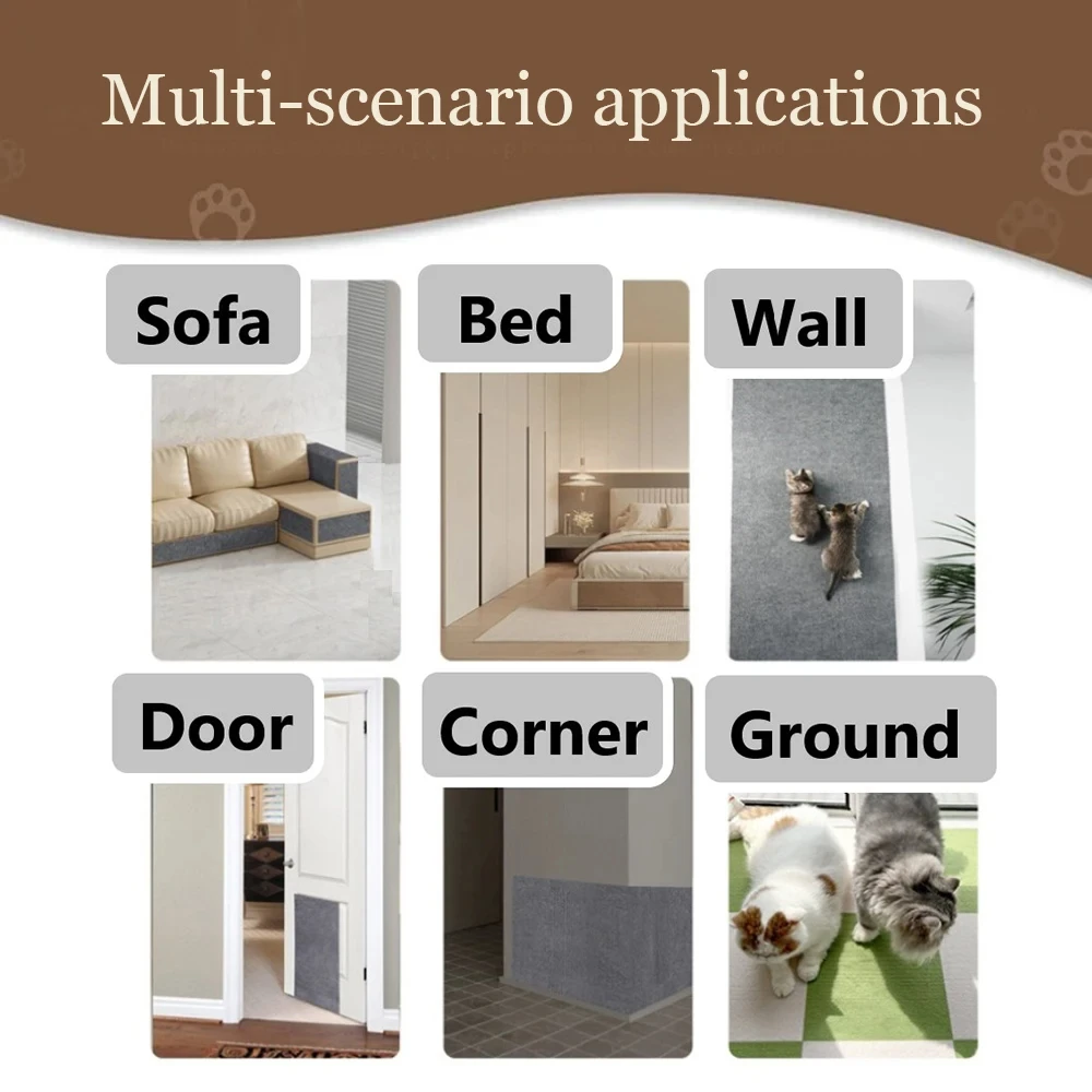 Title 4, Anti Cat Scratch Sofa Cat Crawling Mat Grinding...