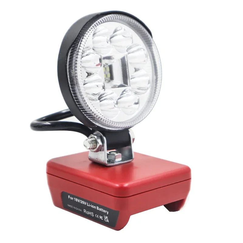 Description Picture 4 of item3 Inch Car LED Work Lights Flashlights Torch USB Power Bank For Makita For Bosch For Milwaukee For DeWalt 18V Li-ion Ion Battery