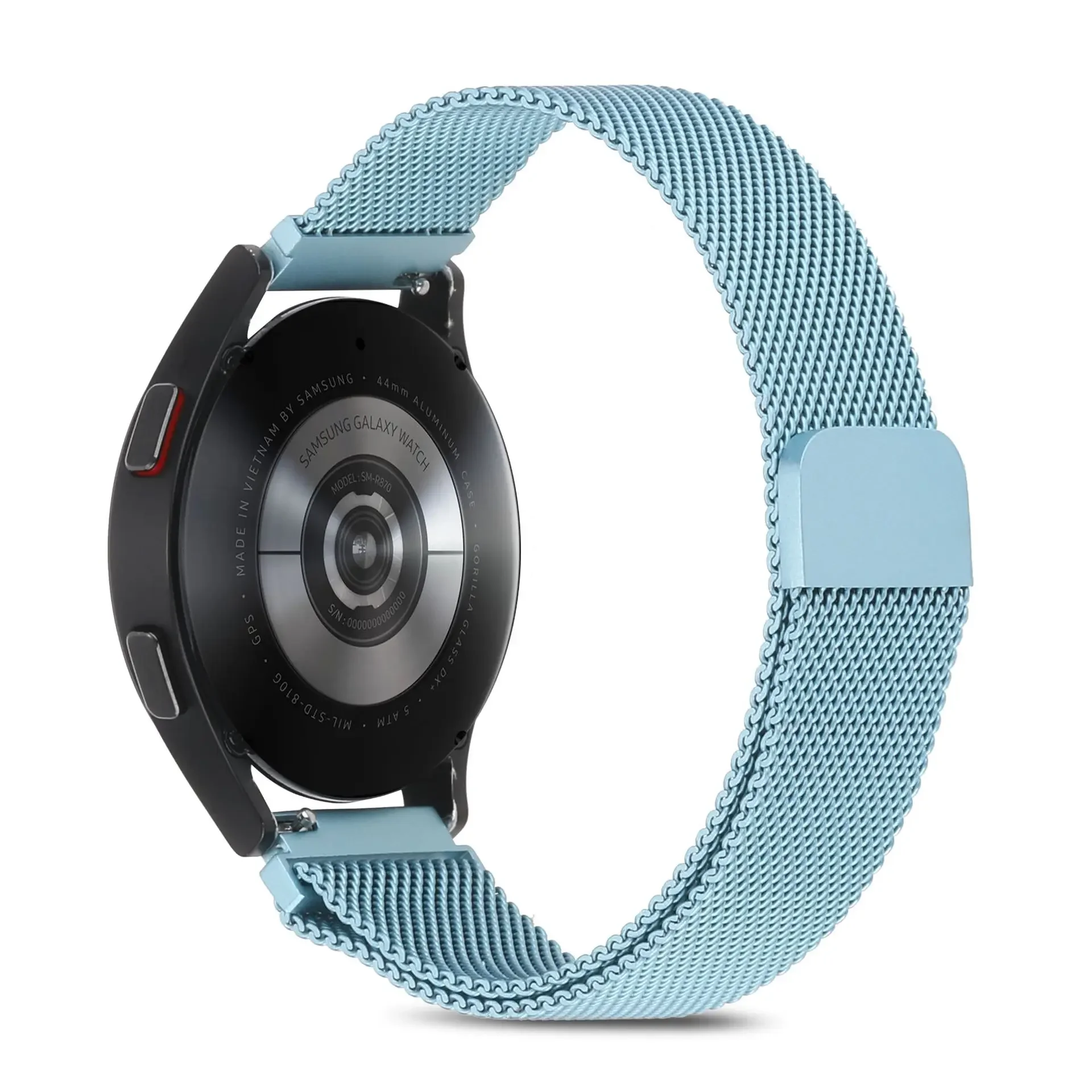 Elegant Milanese Loop Metal Bracelet Strap in 20/22mm Size