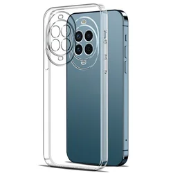 Flexible Durable Phone Cases: Clear TPU Cover with 360° Soft Transparent Shockproof Shield for Huawei Nova 15 Ultra (Clear)