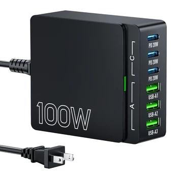 6-Port Desktop Charging Hub 1
