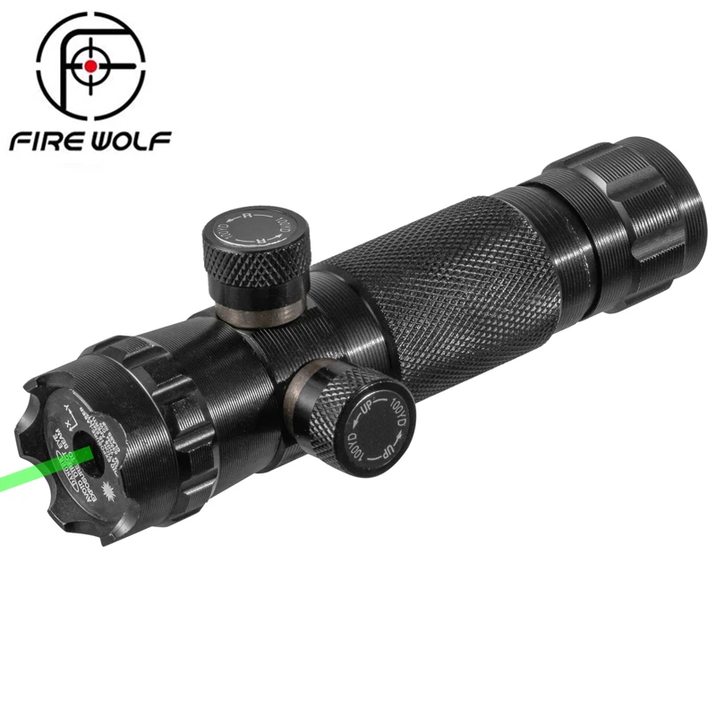 Laser pointer CX green laser adjustable up down left right infrared set sight calibrator hand-adjusted