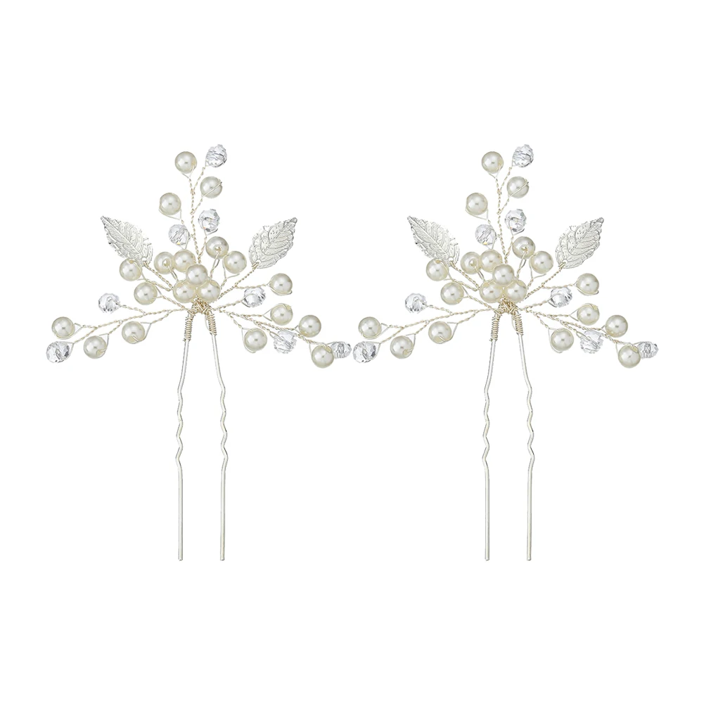 Bridal Hair Accessories Hair Accessories Pearl Rhinestone Hairpins