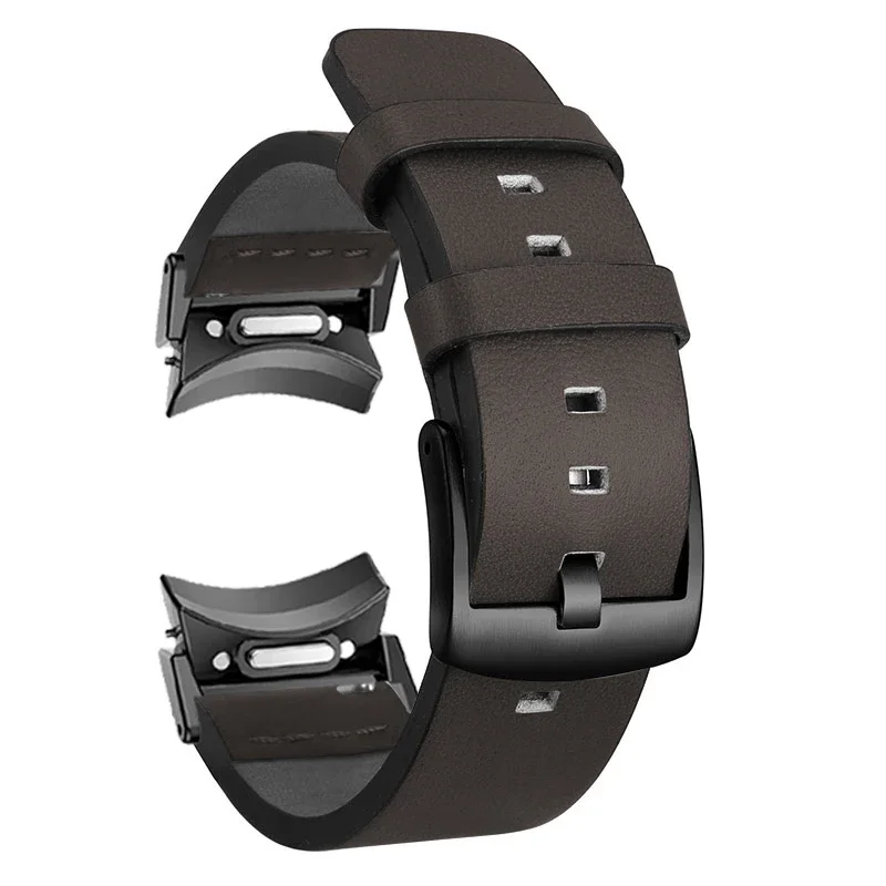 Premium Leather No-Gap Watch Strap with Quick Fit Design