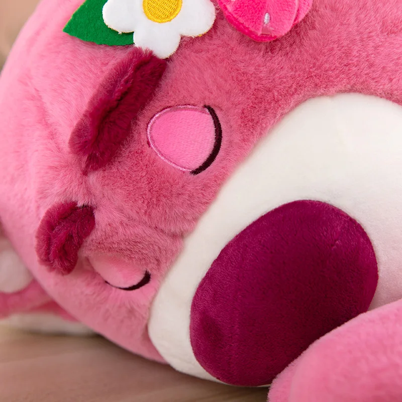 MINISO Disney Toy Story 3 Lotso Plush Toys Cartoon Strawberry Bear Plush Doll Kawaii Anime Bear Stuffed Doll Pillow Xmas Gift 2
