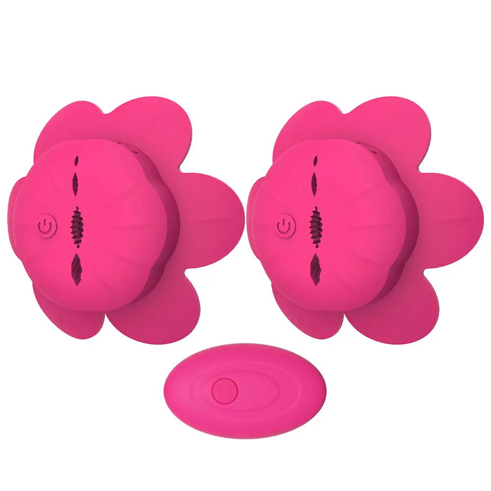 Nipple Toys Vibrator For Women Vibrating Nipple Clamps Adult Toys With 10 Vibration Modes Remote Controlled Women Sex Toys_voghion.com