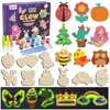 DIY Wooden Magnet Craft Kit for Kids that Glow in The Dark