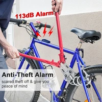 113dB Bike Anti-Theft Alarm with Remote Wireless Anti-Theft Motorcycle Alarm Triggered Vibration Sensor for Electric Scooter - Image 6