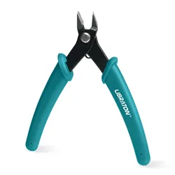 Precision Electronics Micro Wire Cutter & Flush Cutting Pliers - 5.12 Inches (Wire Cutters 1PC)