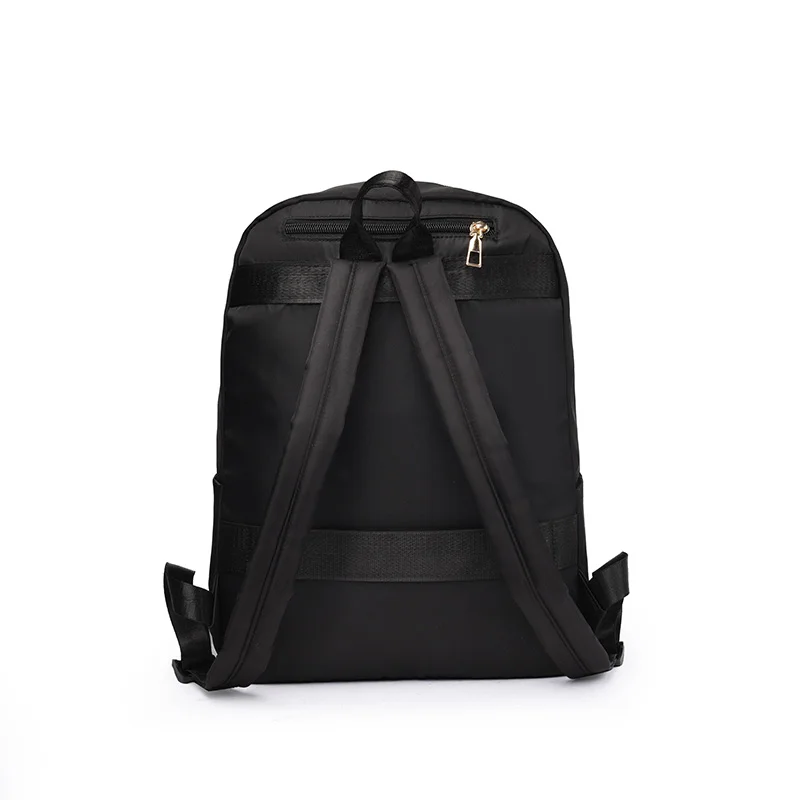 Ladies' fashionable backpack, suitable for daily commuting, casual fashion, adjustable shoulder straps, black, travel backpack