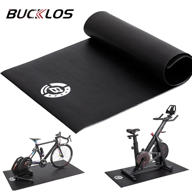 BUCKLOS Fahrrad Matte Yoga Matte Innen Sport Bike Trainer Reiten