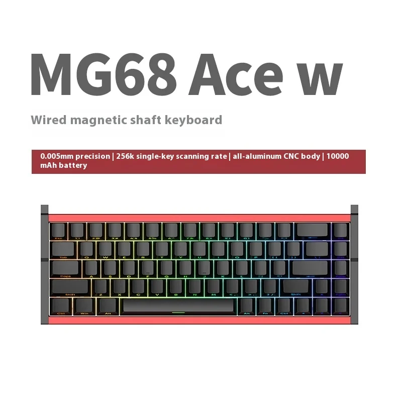 Irok MG68 MAX Magnetic Switch Keyboard Irok Ace w Mechanical