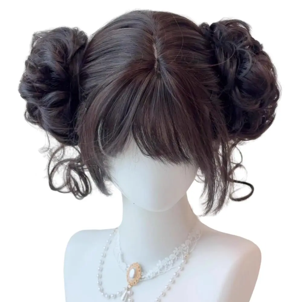 Zoe Cosplay Perücke - 33cm Schwarz - Für Anime Demon Hunters Verkleidung