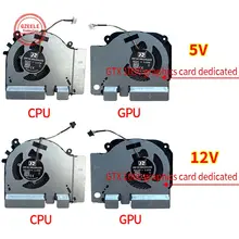 Ventilador de refrigeración GPU para CPU, 12V, 5V, para Xiaomi MI 15,6 Game Notebook GTX 1060, 6G Edition, EG75071S1-C010-S9A de EG75071S1-C020-S9A