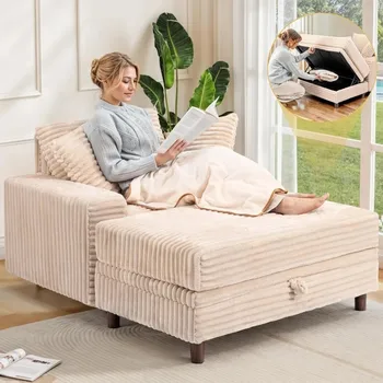 Oversized Chaise Lounge Chair 1