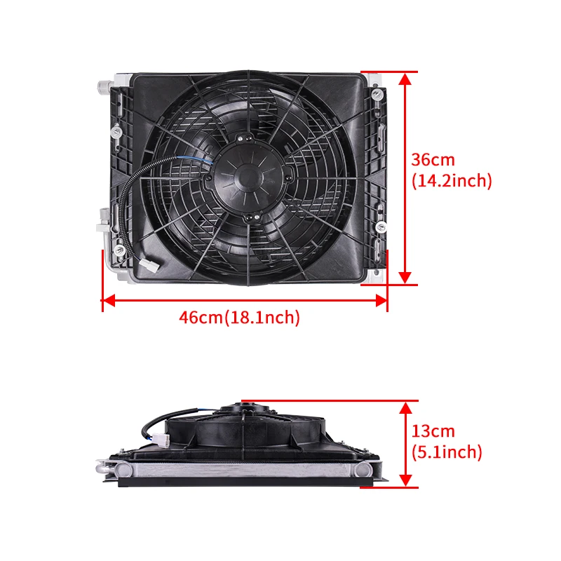 Universal Wall-mounted A/C Air Conditioner 12V 24V System Climate for Heavy Duty Truck Van Tractor Excavator Engineering Vehicle