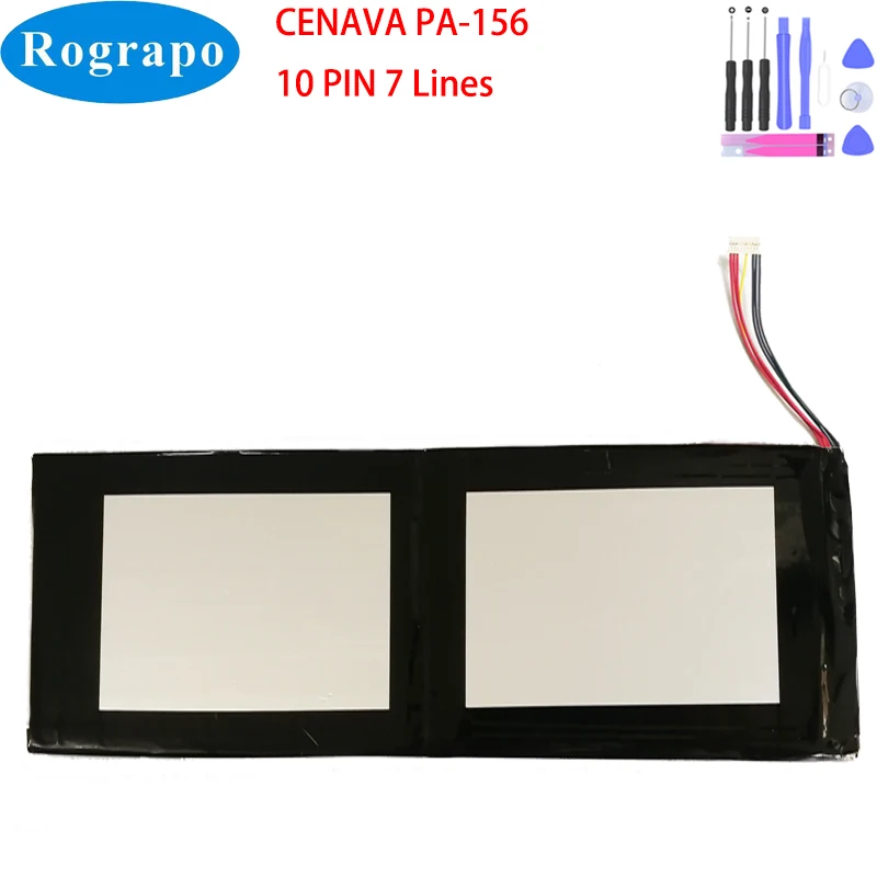 

7,6 V 5000mAh CENAVA PA-156 ноутбук планшет аккумулятор 10 PIN 7 проводных линий подключения