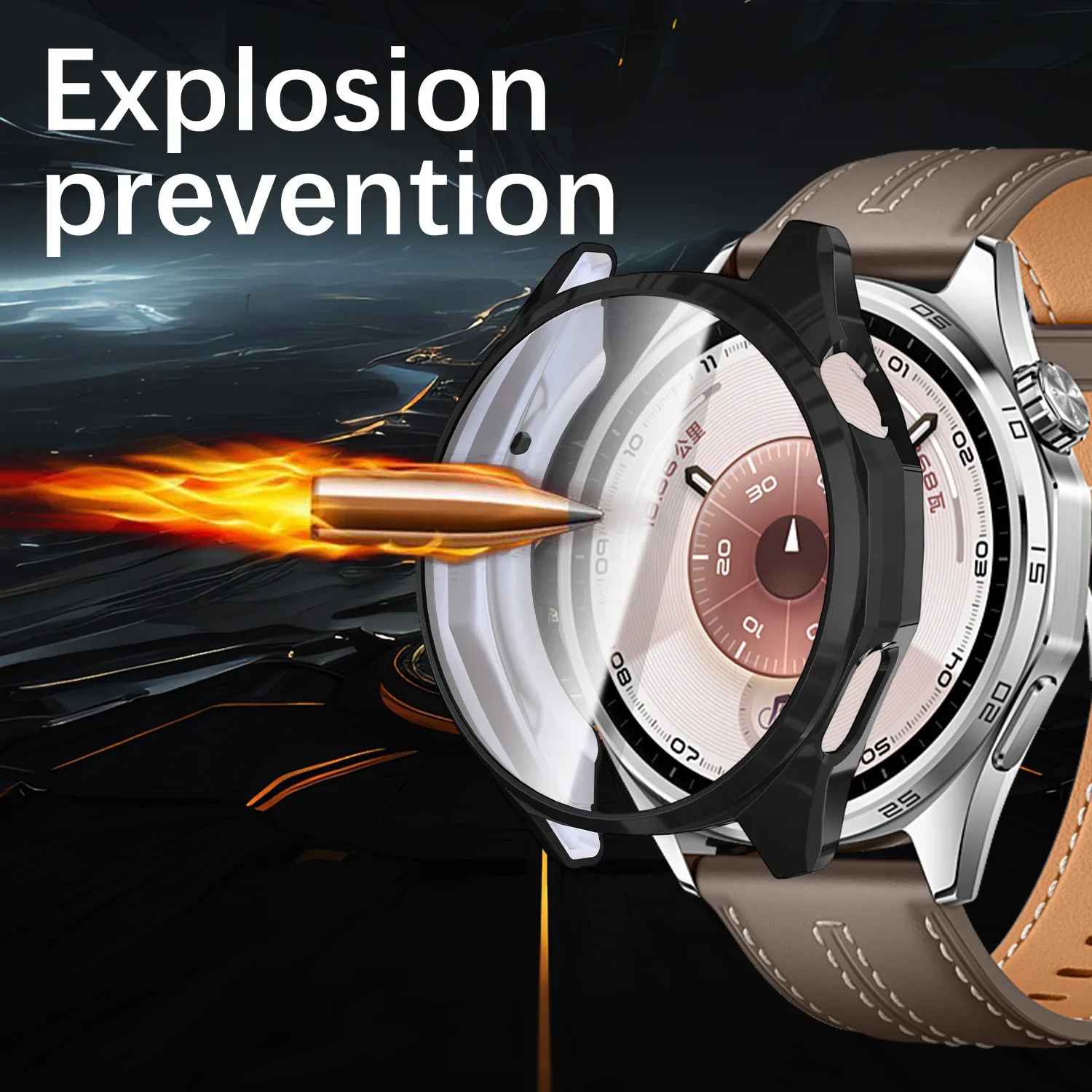 for Huawei GT6 Smartwatch Full Cover Protective Cases Bumper Frame Shell for Huawei Watch GT 6 41MM 46MM Soft TPU Case Cover