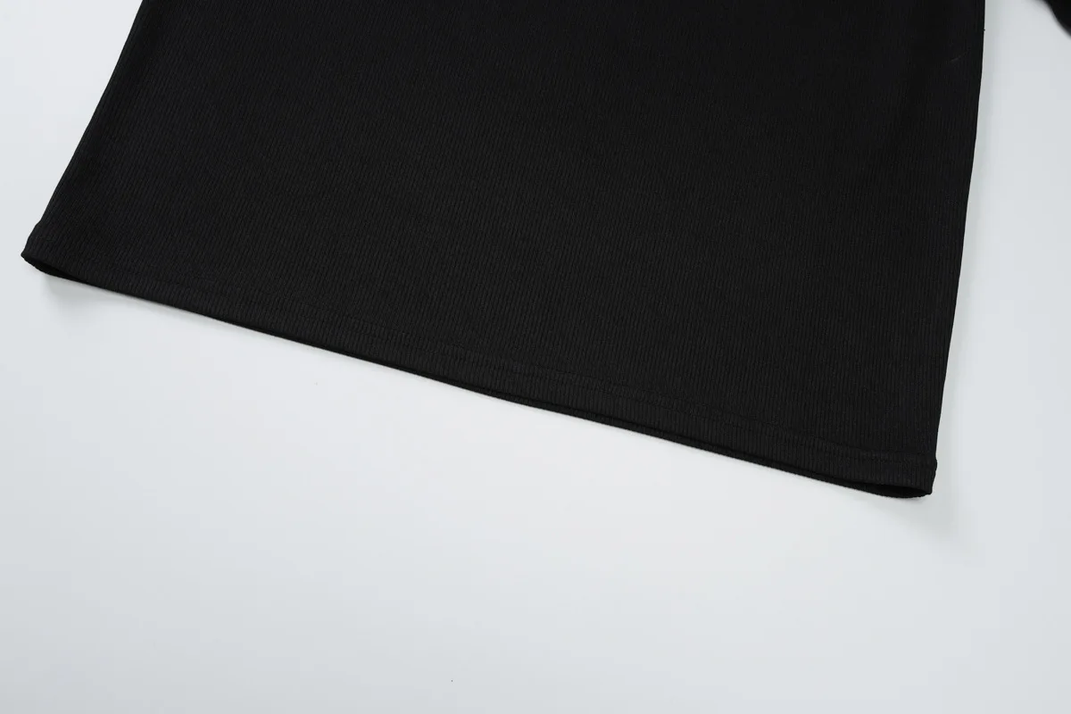 Elegant Contrast Slim Maxi Dress Female Off-Shoulder Fashion Twist Long Sleeve Patchwork Dress Ladies Party Dress Clothes