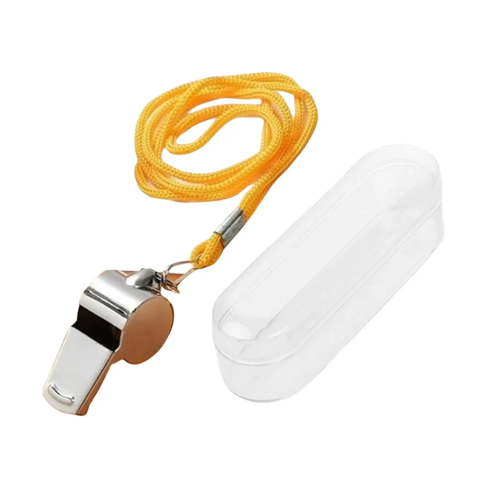 Stainless Steel Sports Whistles Metal Whistle for Volleyball Basketball