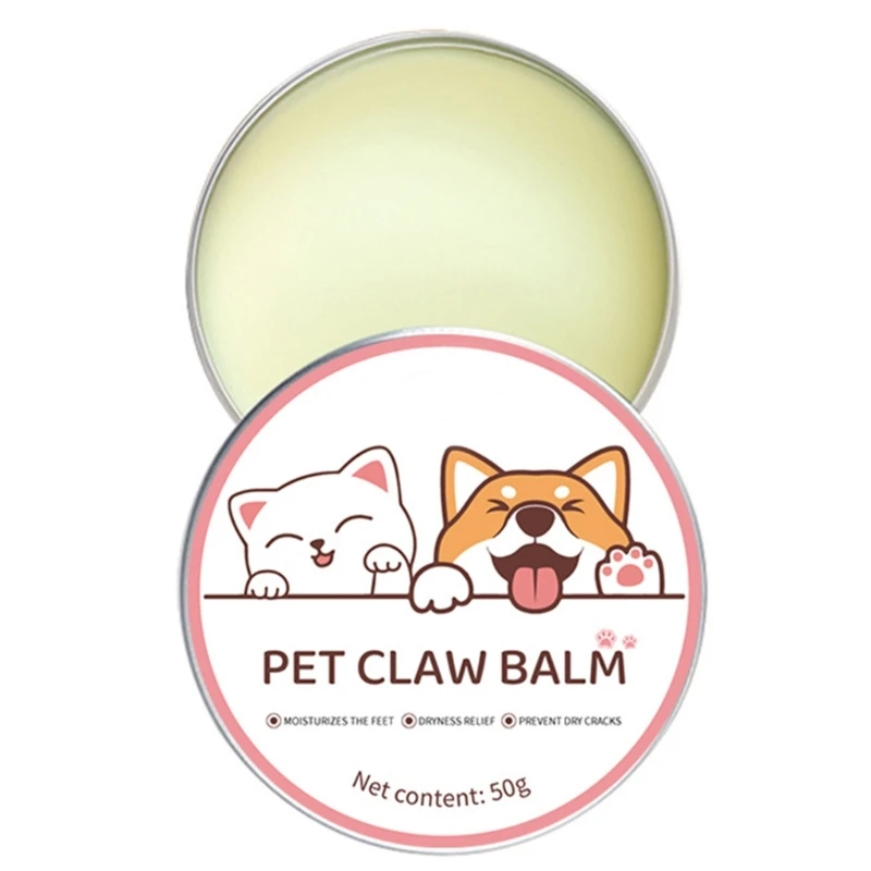 Pet Foot Care Dog Balm Ointment Dog Paws Balm Natural Revitalizing Paws for Indoor and Outdoor Use on Pet Feet